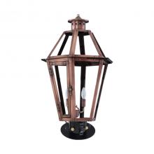 Primo Gas Lanterns RT-23E_CT/PM - Two Light Pier Mount and Post Mount
